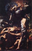 VALENTIN DE BOULOGNE Martyrdom of St Processus and St Martinian we oil on canvas
